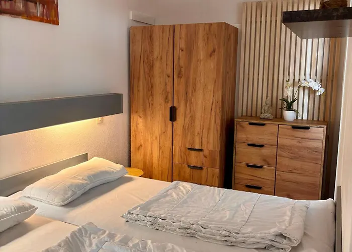Modern ausgestattetes Apartment mit Panoramablick